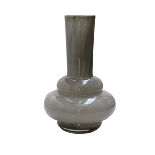 Vase The World Elite Glasvase Grau – Handgefertigte Design Vase 36 cm