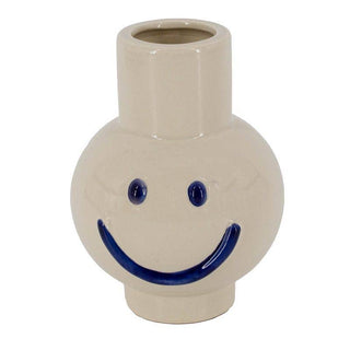 Vase SMILE - blau 15,5x15x20cm
