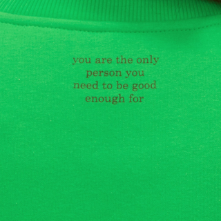 Cropped Oversized Crewneck Sweatshirt – Boxy Fit mit Kangaroo-Taschen | GOOD GIRL BAD HABITS