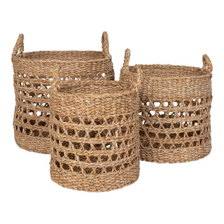 Korb "Balok" Seegras, natur 3er-Set
