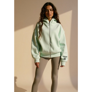 Oversized Boxy Fit Hoodie mit Rückprint – Statement Sweatshirt aus Bio-Baumwolle | GOOD GIRL BAD HABITS