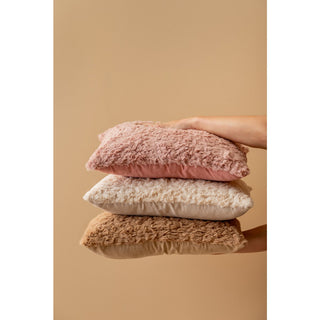 Present Time Dekokissen 45 cm – Rosa | Weiches Polyester-Kissen für Sofa, Bett & Sessel