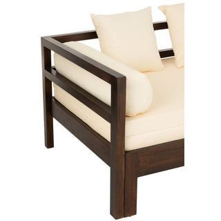 J-Line Luxus Sitzmöbel Braun – Elegantes Design aus Holz für Wohnzimmer & Lounge