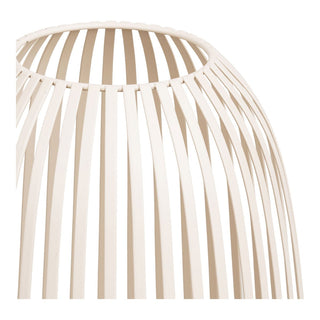 Stoense Laterne Beige Ø24,5x40 cm – Große Metall Laterne & Windlicht im modernen Design