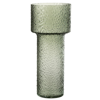 Große Glasvase Grün 45 cm – Moderne Bodenvase Betty von J-Line