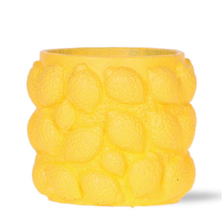 Pflanztopf Zitrone gelb - Ø9cm