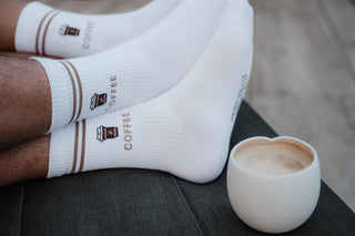 Getränke-Socken One Size – stylische Einheitsgröße Socken Coffee