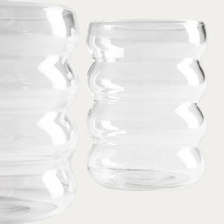 Gläser-Set | BUBBLY | transparent, 2 Stück | 0,36 l