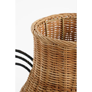 Fabiola Dekoration Vase - H43 x Ø30 cm - Rattan - Braun