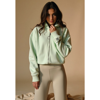 Oversized Boxy Fit Hoodie mit Rückprint – Statement Sweatshirt aus Bio-Baumwolle | GOOD GIRL BAD HABITS