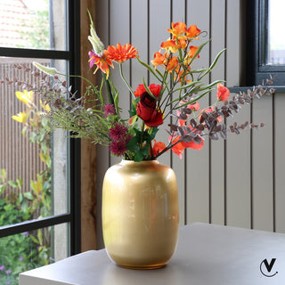Glasvase „Artic Gold“ – Goldene Dekovase von Vase The World – In 4 Größen