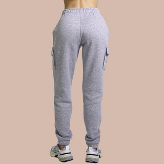 GOOD GIRL BAD HABITS Jogging Cargo-Hose – Lässige Cargo Pants mit Statement Print, Gummibund & verstellbarem Saum