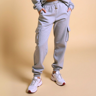 GOOD GIRL BAD HABITS Jogging Cargo-Hose – Lässig, Gerade Passform & Statement Print