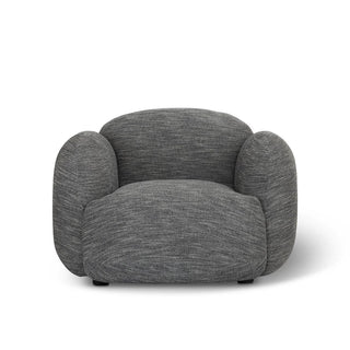 Jesper Home XXL Loungesessel – moderner Design Sessel in Anthrazit, Braun & Purple