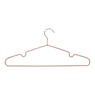 Massa Metall Kleiderbügel mit Rosenbeschichtung – Set 10 Stück, Roségold