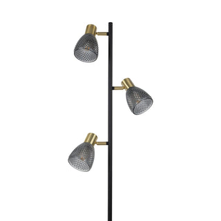 3er Spot Stehleuchte "LINDITA" H: 150cm exkl. Leuchtmittel