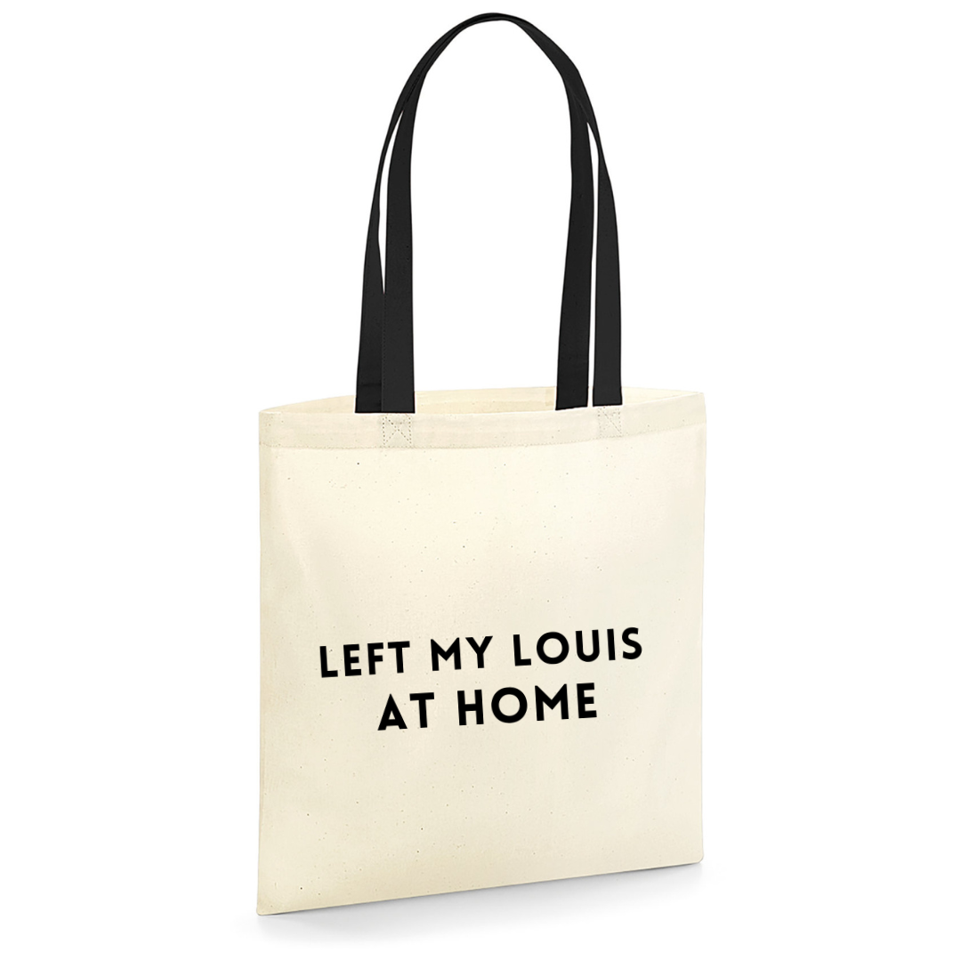 Jute Tasche "Left my Luis at Home"