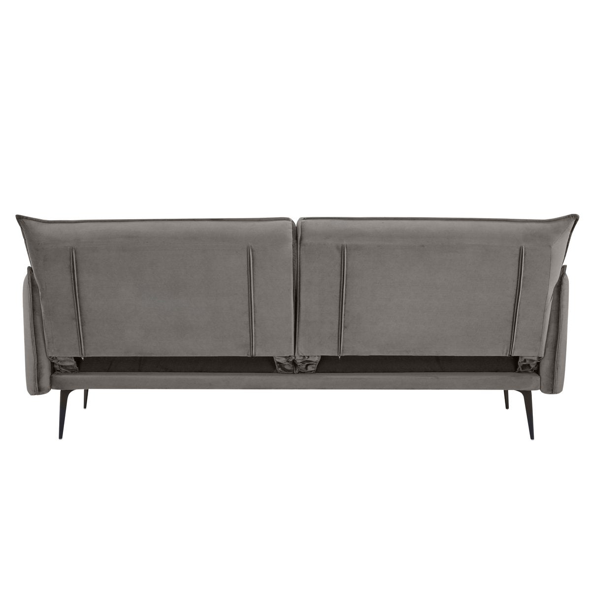 3-Sitzer Sofa Samt Grau