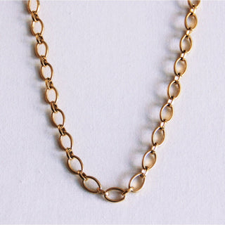 Chunky Chain Halskette Gold – Statement Kette aus Edelstahl