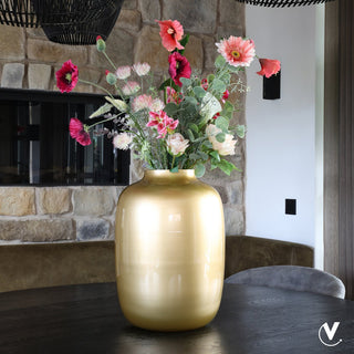 Glasvase „Artic Gold“ – Goldene Dekovase von Vase The World – In 4 Größen