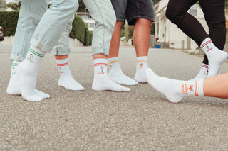 Hugo Socken – Lustige Drink Socken mit Hugo Motiv