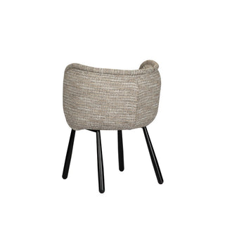 Panda-Sessel Coco – Komfortabler Sessel mit elegantem Design und pulverbeschichtetem Metallgestel