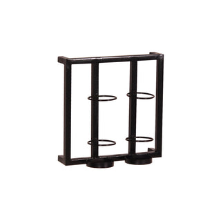 Weinregal industrial Style schwarz