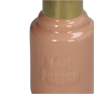 Vase Nail Polish Rosa – Nagellackflaschen-Vase aus Steingut