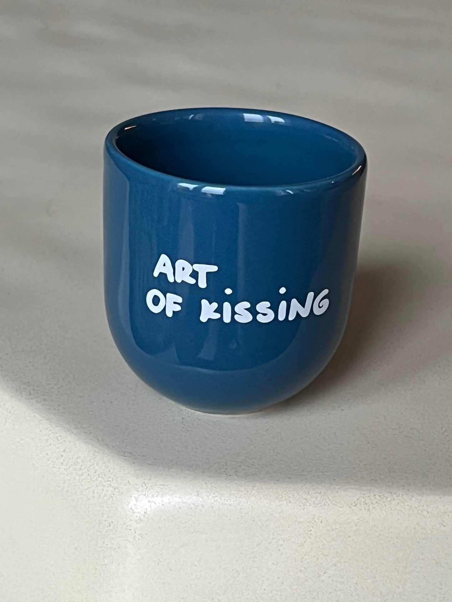 Kaffeebecher Keramik „Art of Kissing“