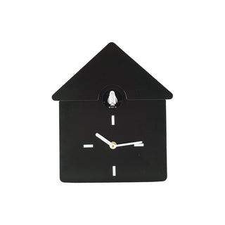 Housevitamin Wanduhr Kuckucks-Design – Weiß, 24x27x9 cm