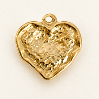 Herz-Charm in Gold | Wish Keeper