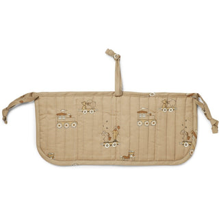Betttasche aus Bio-Baumwolle – Carnival Train – Nuuroo