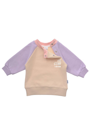Mini Sweatshirt “6 am Club” Multicolor