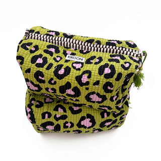Kosmetiktasche "Oh Leo Cosmic Green"