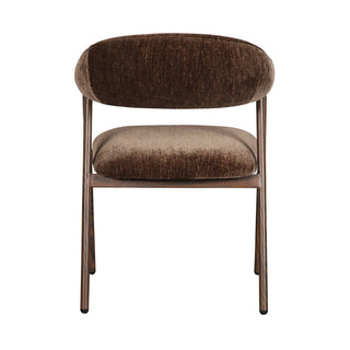 Scandi Esszimmerstuhl Okura Braun – Moderner Designerstuhl im skandinavischen Stil (Set von 2)