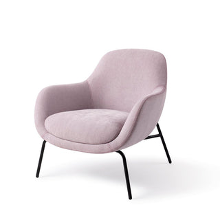 Jesper Home Loungesessel aus Stoff – moderner Design Sessel in Grau, Beige & Flieder