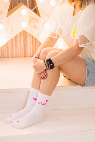 Bride Socken – JGA Socken für die Braut | Braut Socken für Junggesellinnenabschied