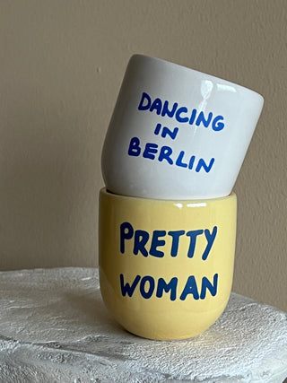 Keramik Becher “Pretty Woman”