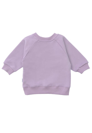 Mini Sweatshirt “Midnight Dancer” flieder