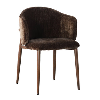 Pole to Pole Osaka Chair Braun – moderner Japandi Esszimmersessel (2er-Set)