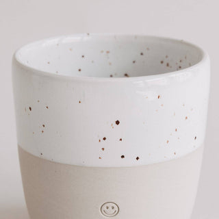 Eulenschnitt Becher Smiley