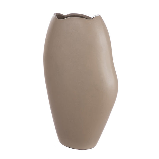 Vase Aluminium beige "Helena"