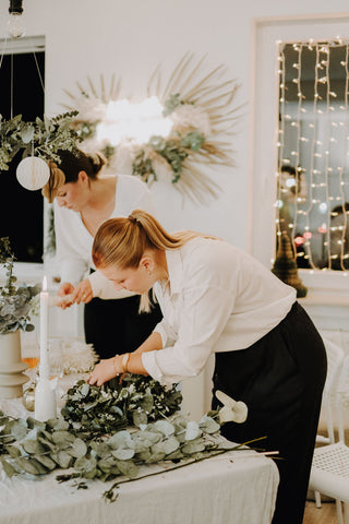 Adventskranz-Workshop aus Trockenblumen – Kreatives Event im Mädchenzimmer Tuttlingen