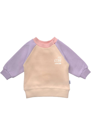 Mini Sweatshirt “6 am Club” Multicolor