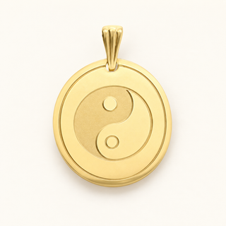 Wish Keeper Charm „Yin & Yang“ – Gold