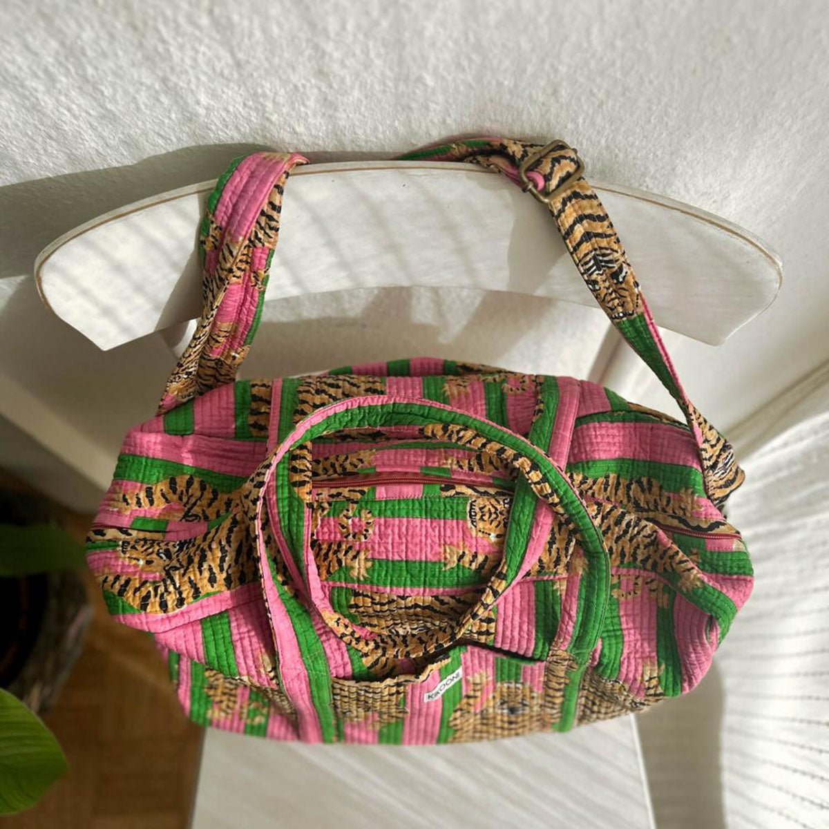 Grosse Reisetasche "Poppy Tiger Candy"