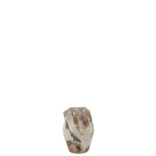 J -Line Vase Moon Round - Keramik - Mix - 19 cm hoch