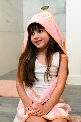 Kapuzenhandtuch Mandy Mandarine