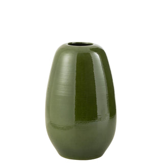 J-Line Vase Lola Porzellan Grün Groß – Extra große Design Blumenvase aus Keramik 55 cm