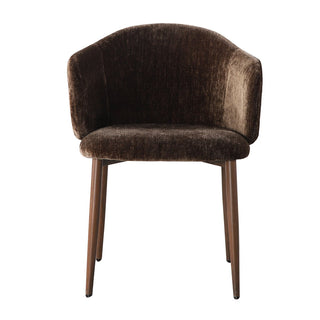 Pole to Pole Osaka Chair Braun – moderner Japandi Esszimmersessel (2er-Set)